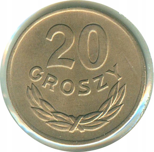 20 groszy 1949 r. - stan UNC