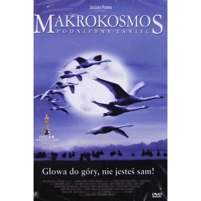 NOWE DVD MAKROKOSMOS Podniebna podróż PTAKI FILM