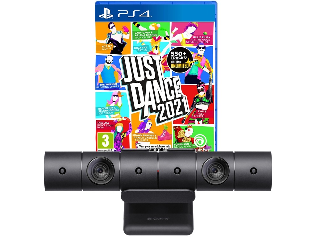 Kamera V2 PlayStation 4 Camera PS4 JUST DANCE 2021
