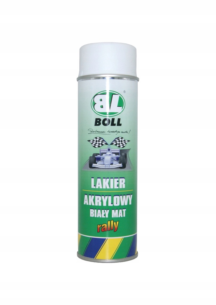 BOLL LAKIER AKRYLOWY BIAŁY MAT 500ML SPRAY