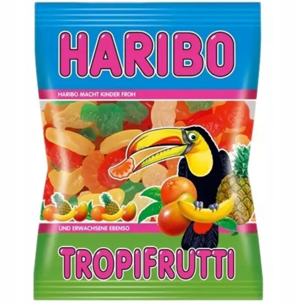 Haribo Tropifrutti Żelki owoce tropikalne 175 g
