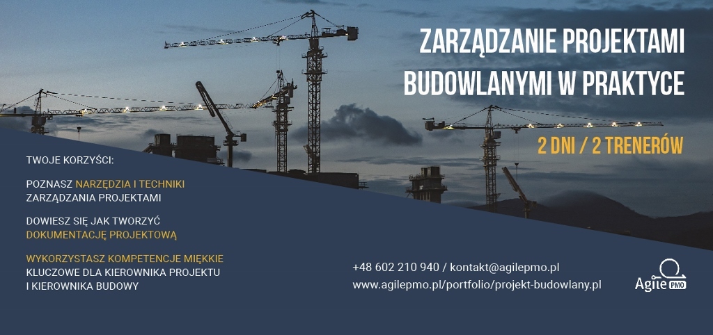 Zarządzanie projektami budowlanymi - Gdańsk