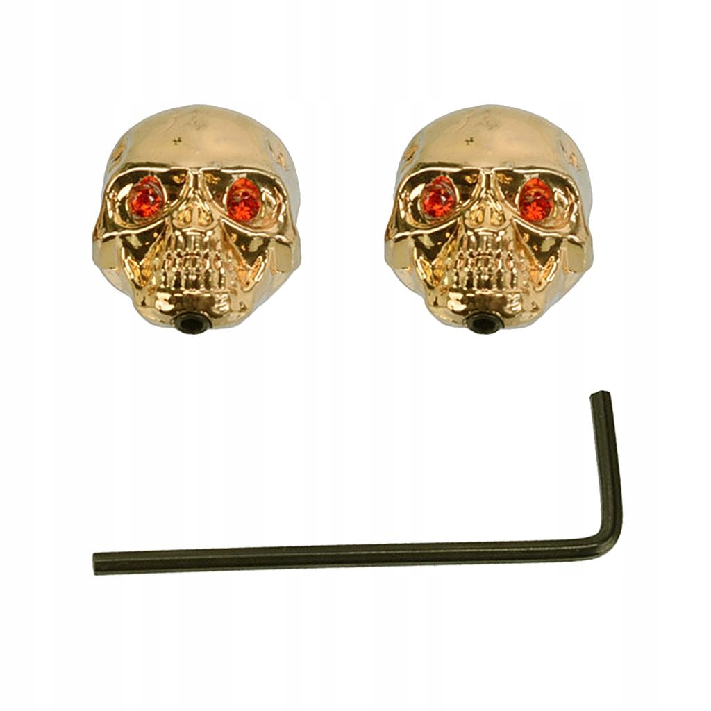 2Pcs Electric Guitar Volume Tone Knobs w/Allen Wrench for Guitar/Bass Gold