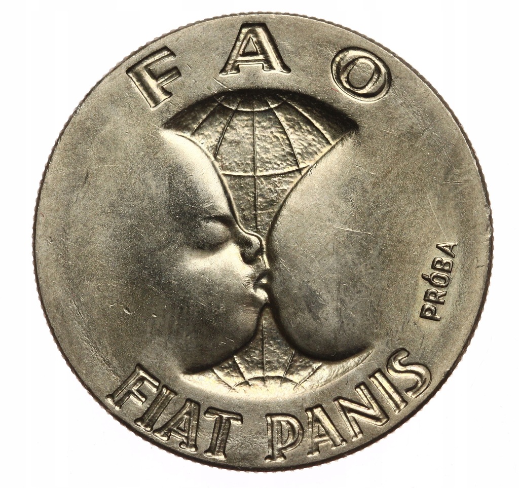 PRL 10 złotych 1971 FAO PRÓBA MN (2)