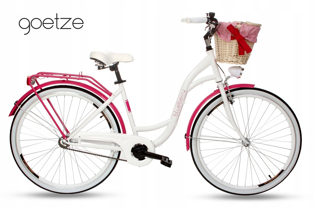 Damski Rower miejski Goetze BLUEBERRY 28 kosz!!! 5728587442