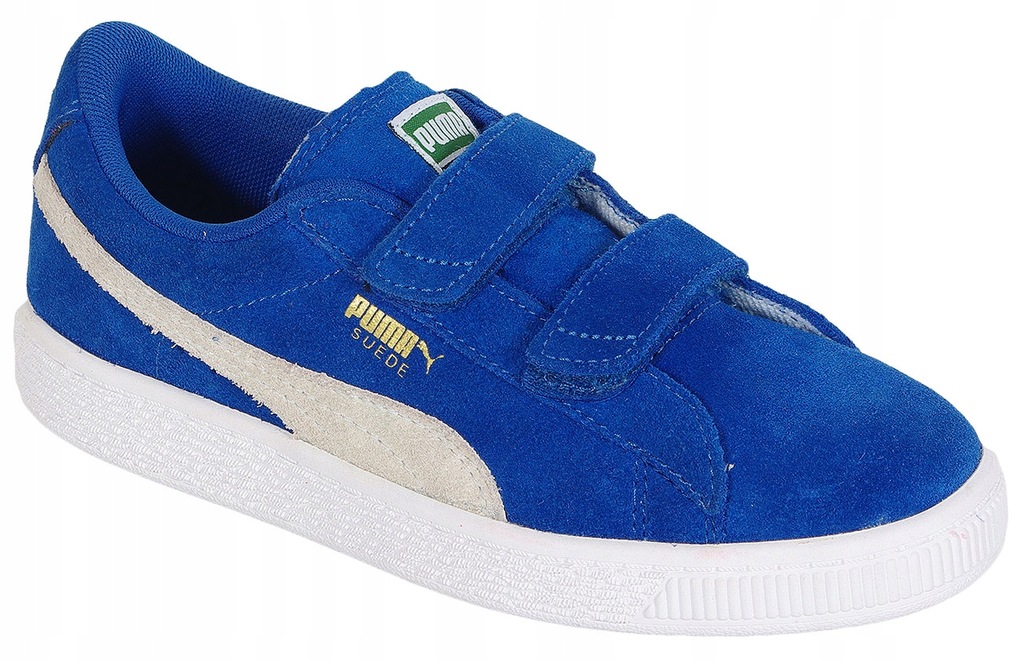 Puma Suede 2 straps PS Blue/White sneakers 33
