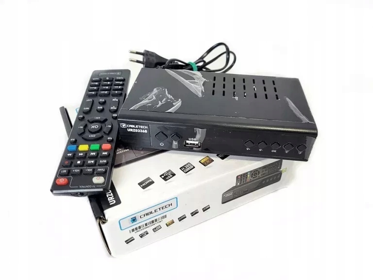 DEKODER DVBT2 H.265 HEVC CABLETECH ZESTAW