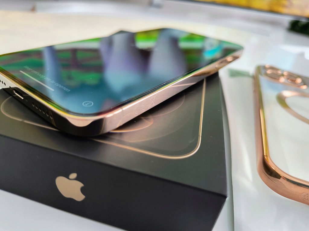 iPhone 12 Pro Max 128GB ZŁOTY/GOLD stan IDEALNY / kupiony w iSpot