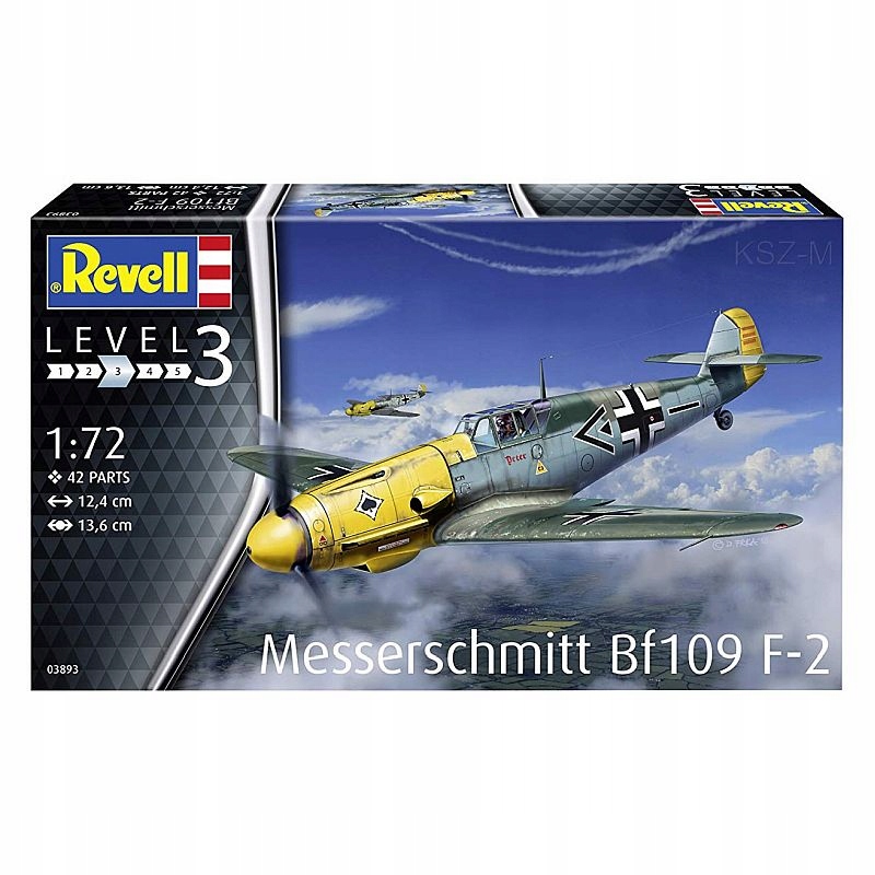 Купить REVELL 03893 - Мессершмитт Bf 109 F-2 1/72: отзывы, фото, характеристики в интерне-магазине Aredi.ru