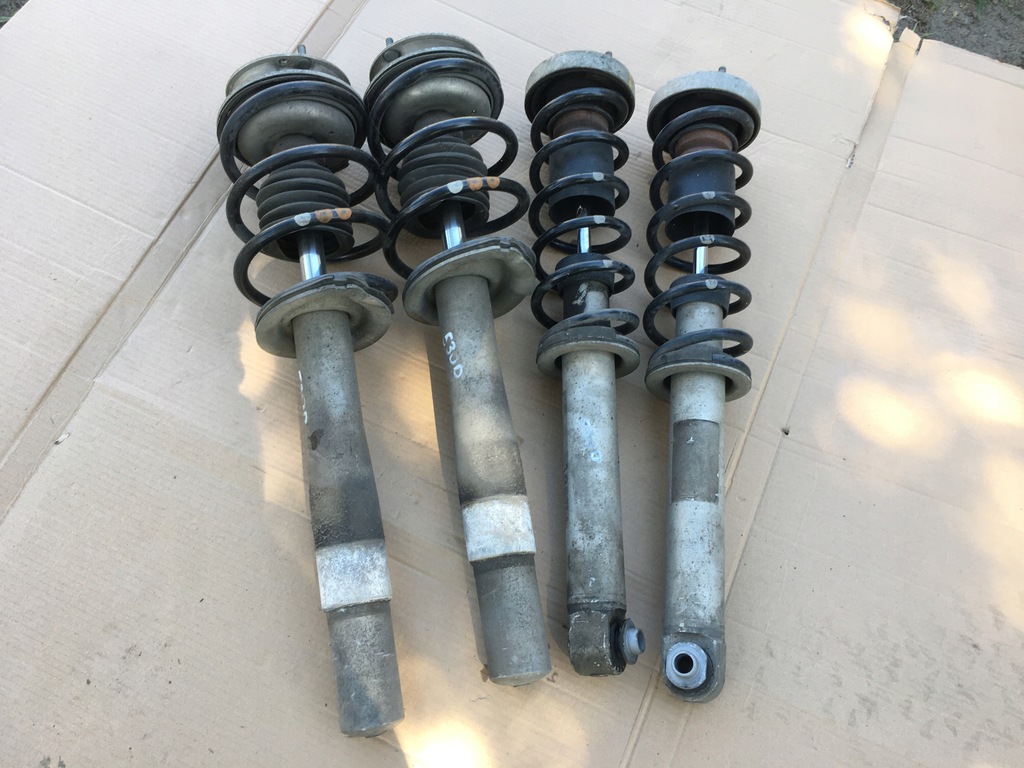 AMORTYZATORY PRZÓD TYŁ MPAKIET BMW E60 530D M57 12152803221 oficjalne archiwum Allegro