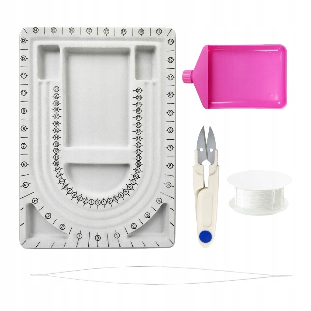 Jewelry Beading Board DIY Craft Holder Storage Container Bead Board for