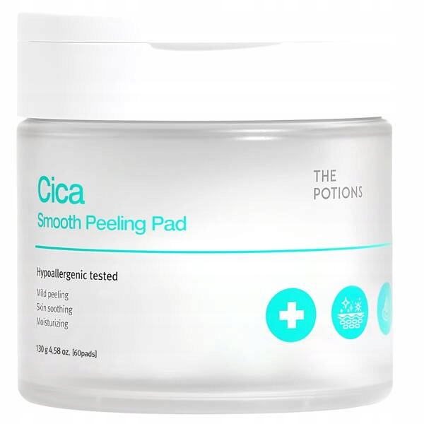 Cica Smooth Peeling Pad złuszczające płatki do twarzy z kwasem PHA 130g