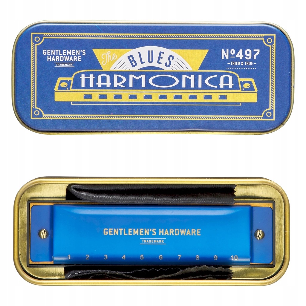 Harmonijka kemping 'Classic Harmonica' puszka| GMH