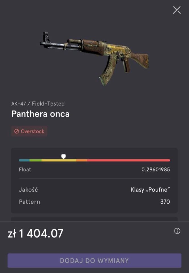 AK 47 PANTHERA ONCA