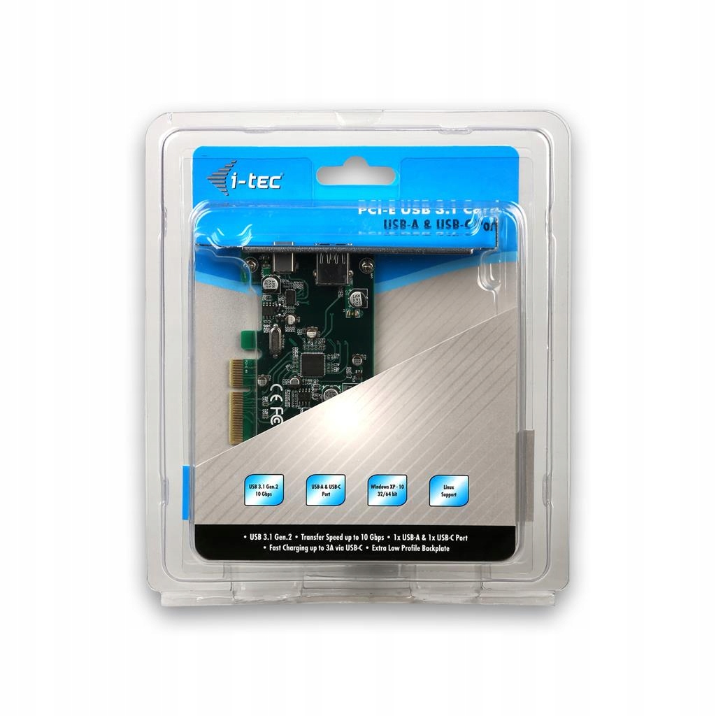 Купить Внутренняя карта i-tec PCIe 2 порта USB 3.1 G.2 типа C/A: отзывы, фото, характеристики в интерне-магазине Aredi.ru