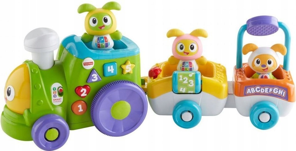 Fisher Price interaktywna Pociąg BeBo FXJ19