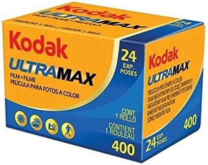 FILM KODAK ULTRAMAX COLOR 400 24 KLATKI ISO 400
