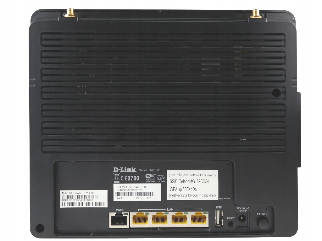 GIGABIT ROUTER DLINK DWR923 LTE MODEM DLNA QoS 9006039232
