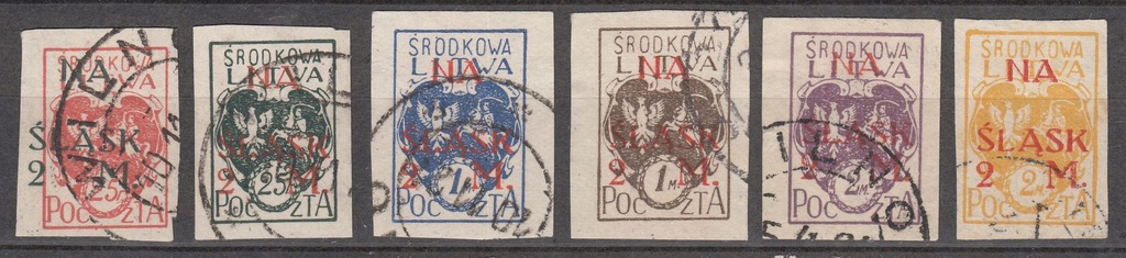 1921 Litwa Środkowa Na Śląsk Fi 23-28A