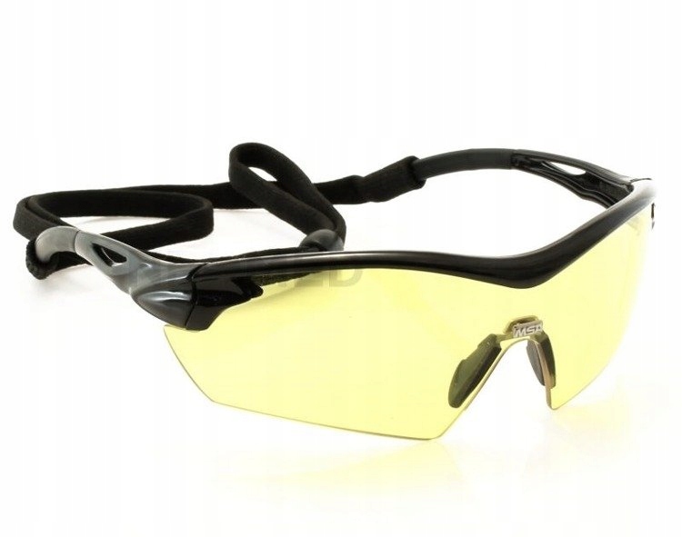 Okulary balistyczne MSA Racers Amber - bursztynowe