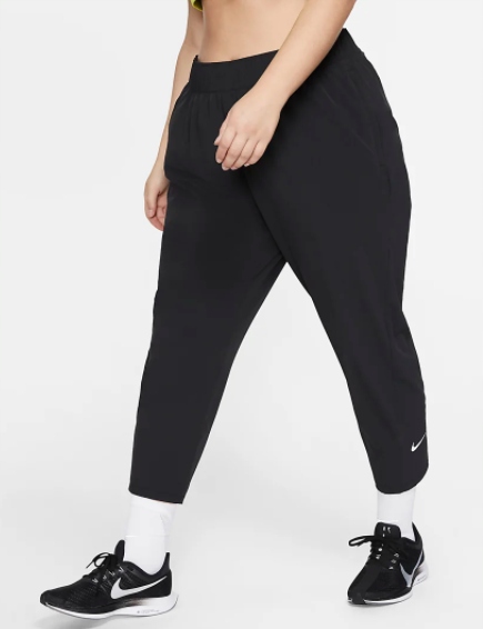 NIKE PLUS SIZE SPODNIE SPORTOWE CZARNE XL BAB