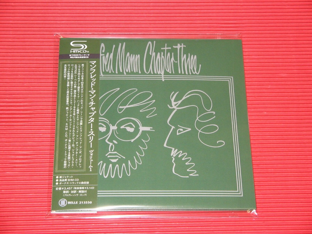 Manfred Mann Chapter Three `69 SHM-CD JAPAN miniLp