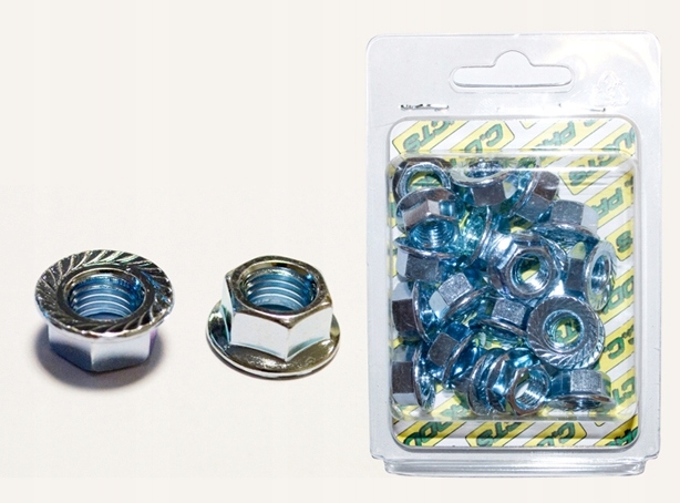 CC NAKRĘTKI Z KOŁNIERZEM M10X1,25 (20SZT.) (1083-8) (CC PRODUCTS) ()