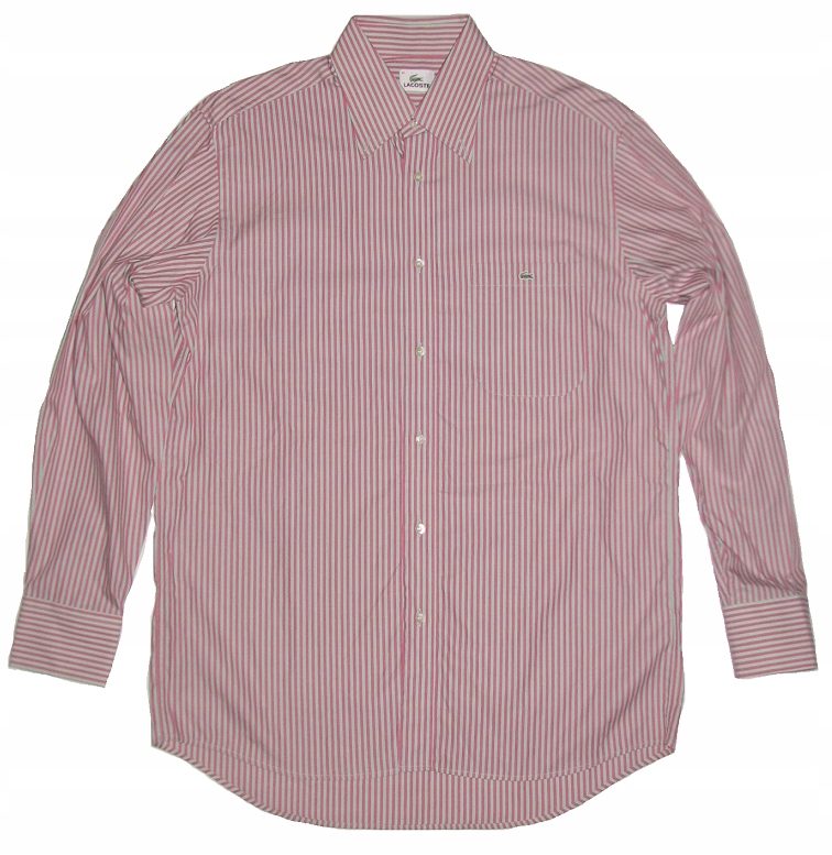 Lacoste Striped Shirt koszula Fitted Body _ L / 41