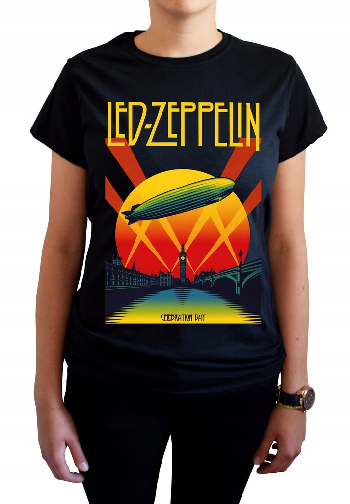 Koszulka Tshirt Led Zeppelin Celebration Day 1 7487117370 oficjalne archiwum Allegro