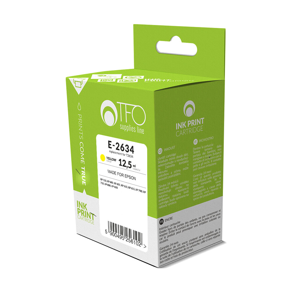 TUSZ TFO T2634 12,5ML DO EPSON XP 510 600 605