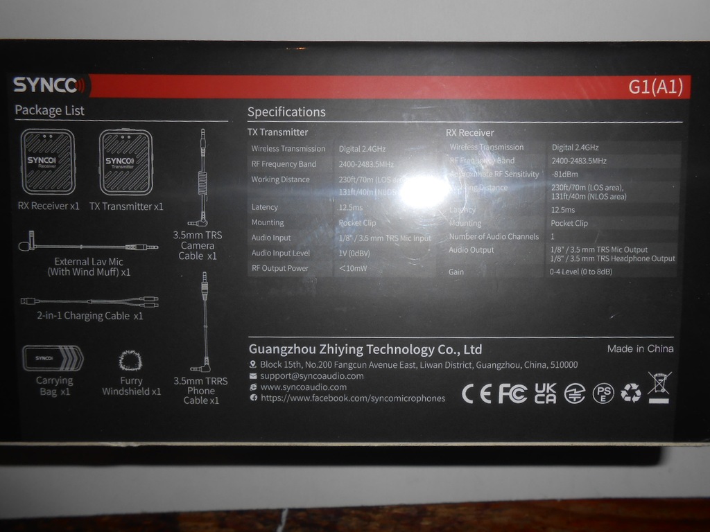 Synco G1 A1 bezprzewodowy system mikrofonowy