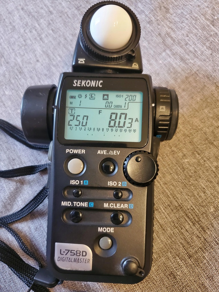 Światłomierz Sekonic L-758D Digital Master-WROCŁAW