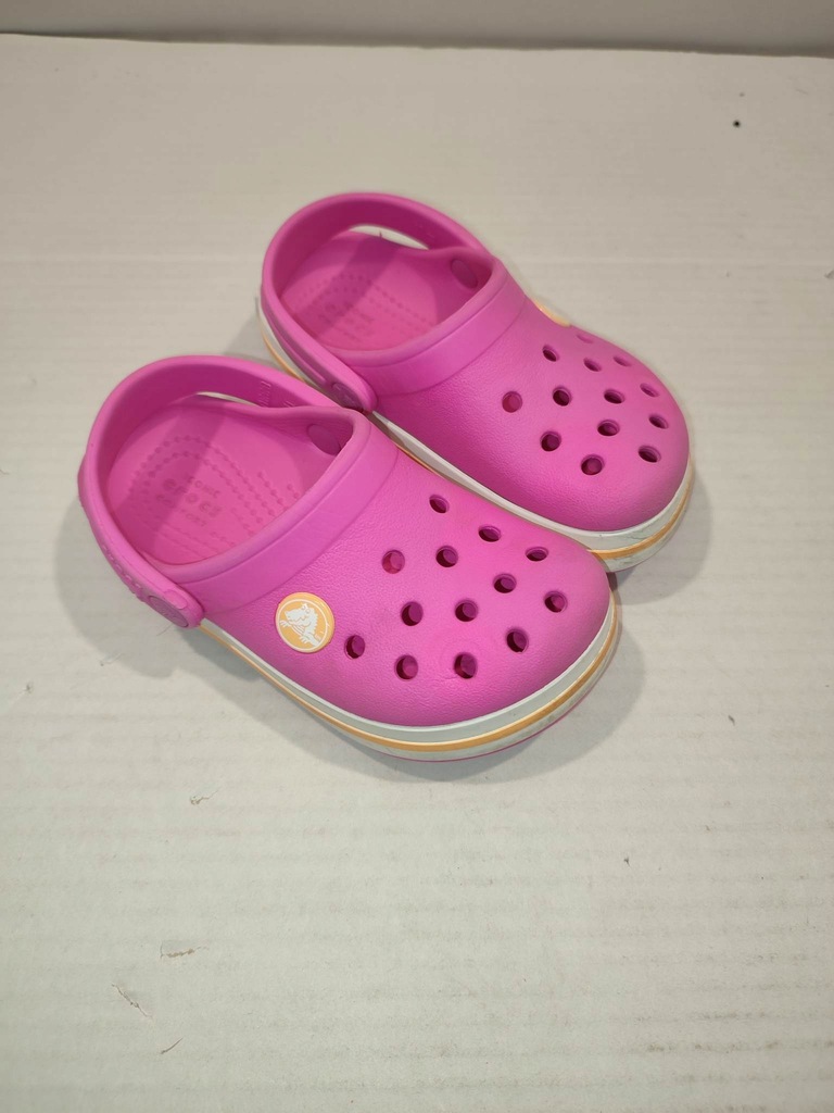 Klapki dziecięce Crocs r. 24,5 różowy