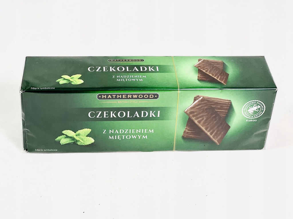 Czekoladki z nadzieniem miętowym 300g Hatherwood