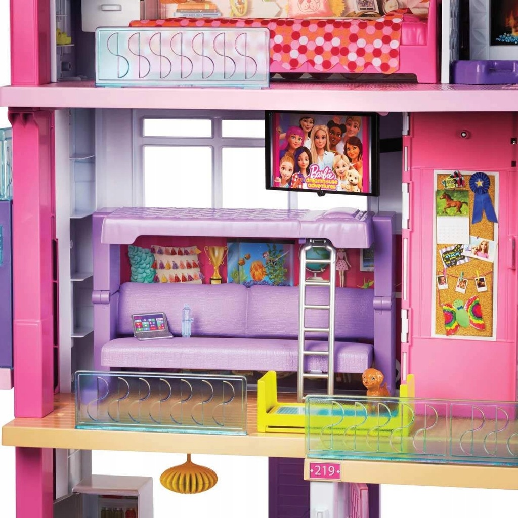 Barbie Domek ze zjeżdżalnią DreamHouse DUŻY dom
