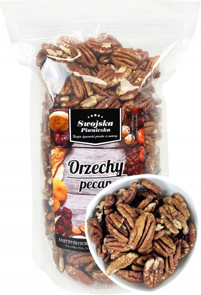 Orzechy PECANE 500g orzech Pecan PEKAN Swojska Piwniczka