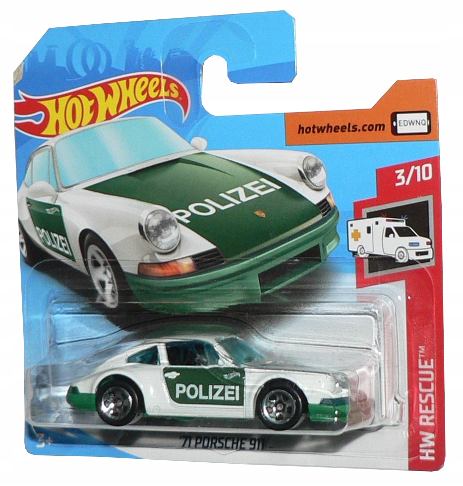hot wheels porsche polizei