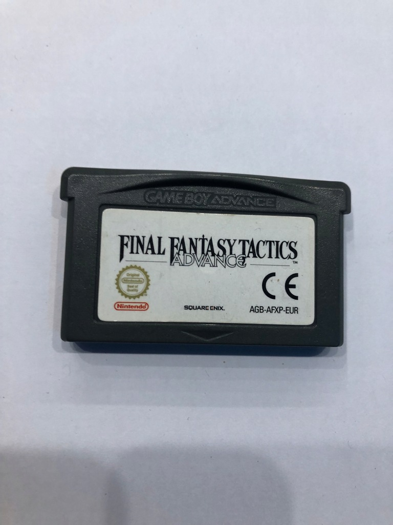 Gra Nintendo Game Boy Advance Final Fantasy Tactics Advance