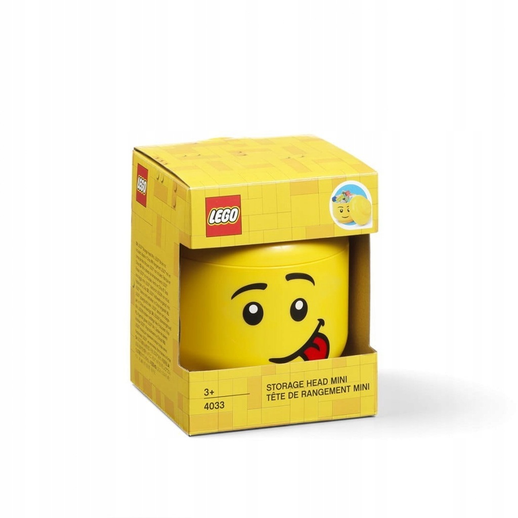 LEGO Classic 40331726 Pojemnik mini głowa LEGO - Chłopiec - Głuptasek