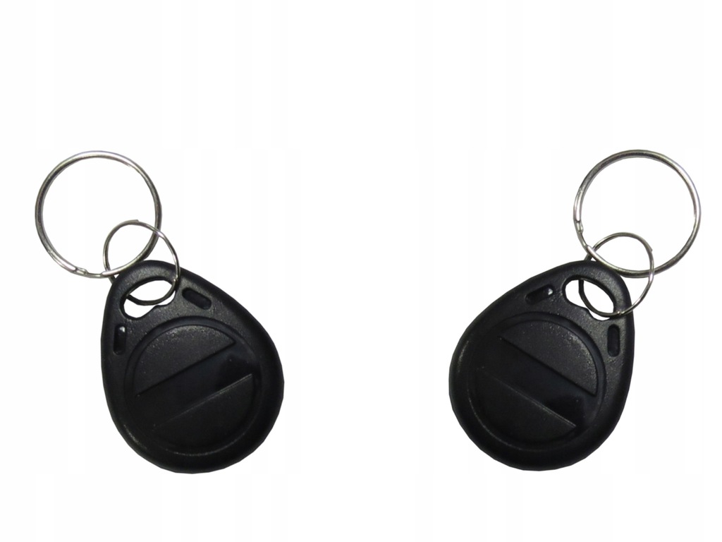 Brelok TAG RFID Unique 125kHz T5577 EM4305 programowalny czarny 10 sztuk