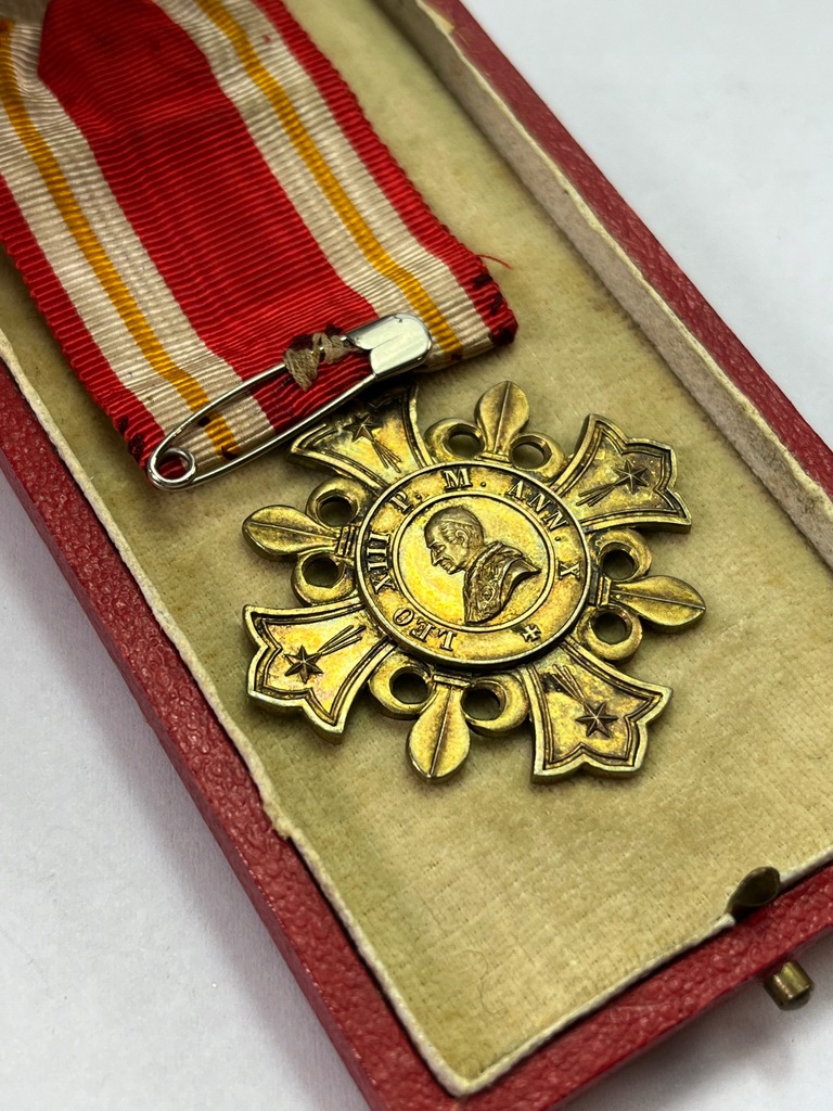 krzyż order watykański papieski Papież Leon XIII