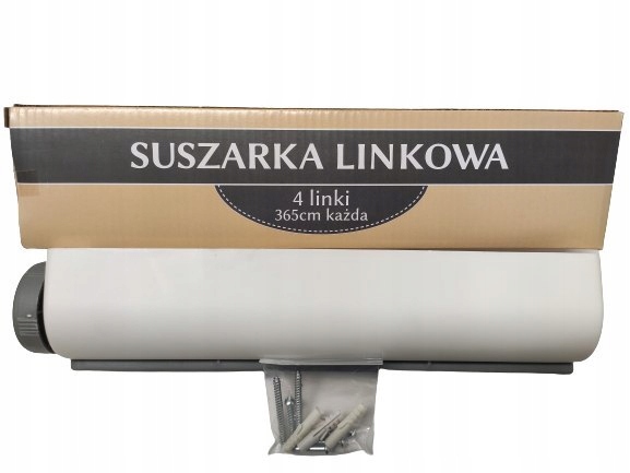 Suszarka Linkowa Ścienna/Sufitowa 4x365cm