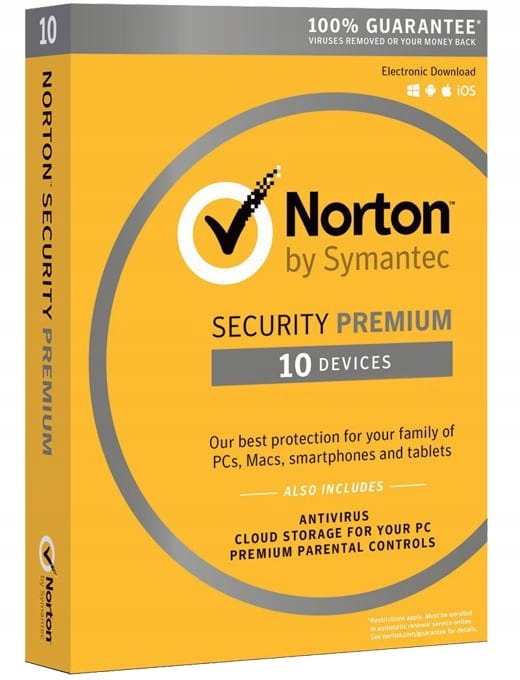 Symantec Norton Sec. 3.0 PREMIUM PL CARD 1U 10Dvc