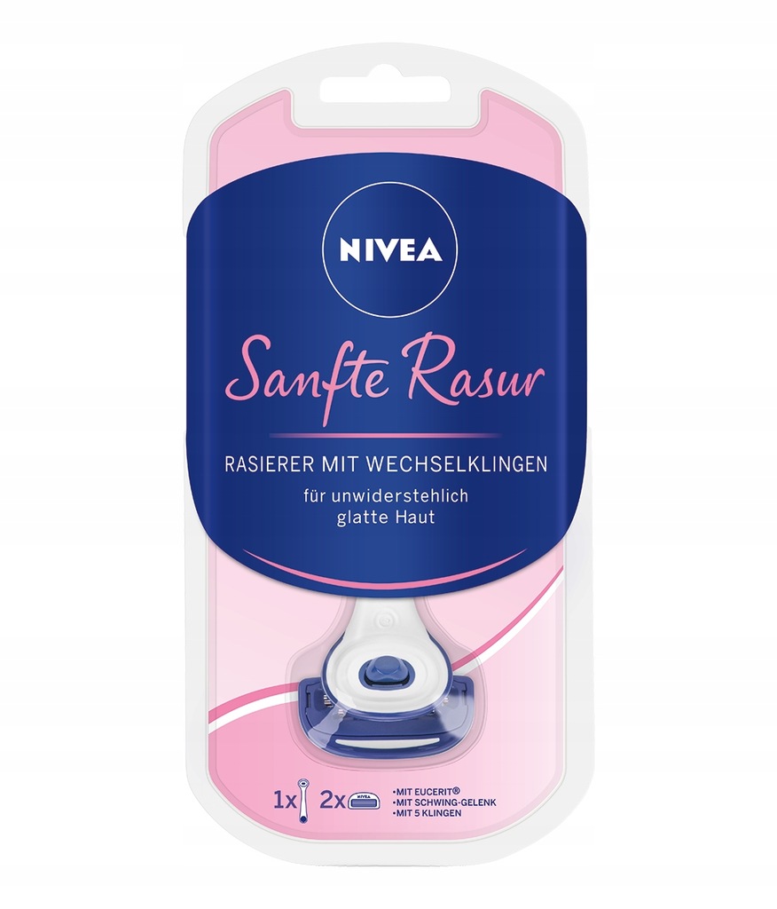 NIVEA SANFTE MASZYNKA DO GOLENIA DLA KOBIET RR236