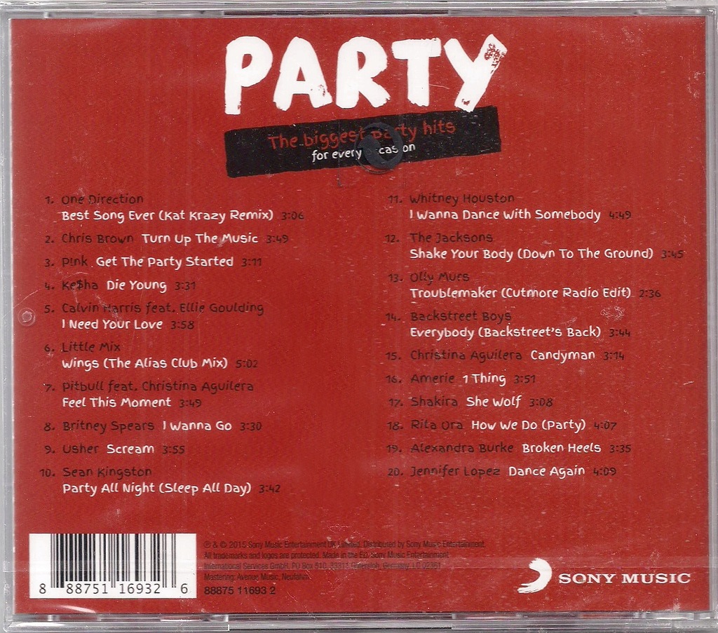 Купить PARTY - THE BIGGEST PARTY HITs, V/A [CD]: отзывы, фото, характеристики в интерне-магазине Aredi.ru