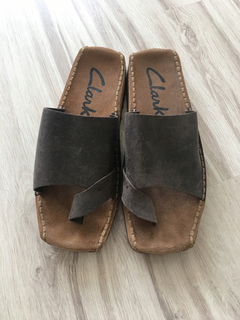 Klapki Clarks r. 39 UK 6 _jak nowe