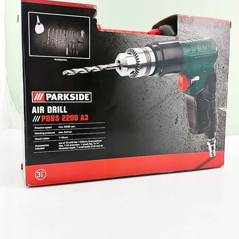 PARKSIDE AIR DRILL PDBS 2200 A3 7641395516 oficjalne archiwum