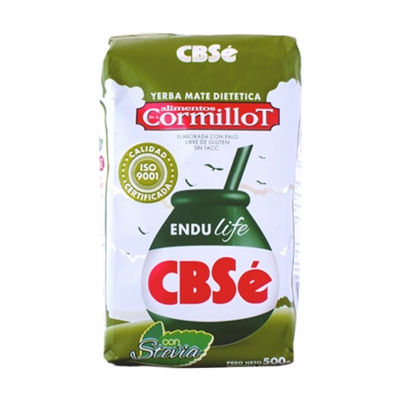 Yerba mate cbse Endulife Con Stevia 500g