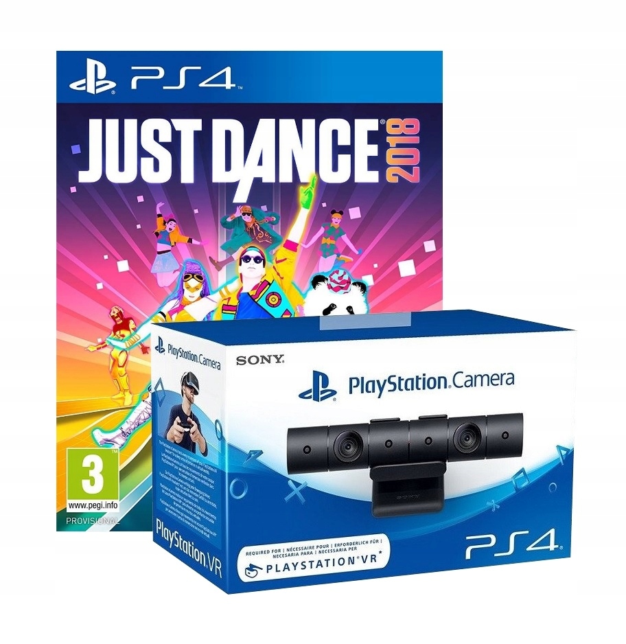 PS4 KAMERA PLAYSTATION V2 JUST DANCE 2018 7485650134 oficjalne archiwum Allegro