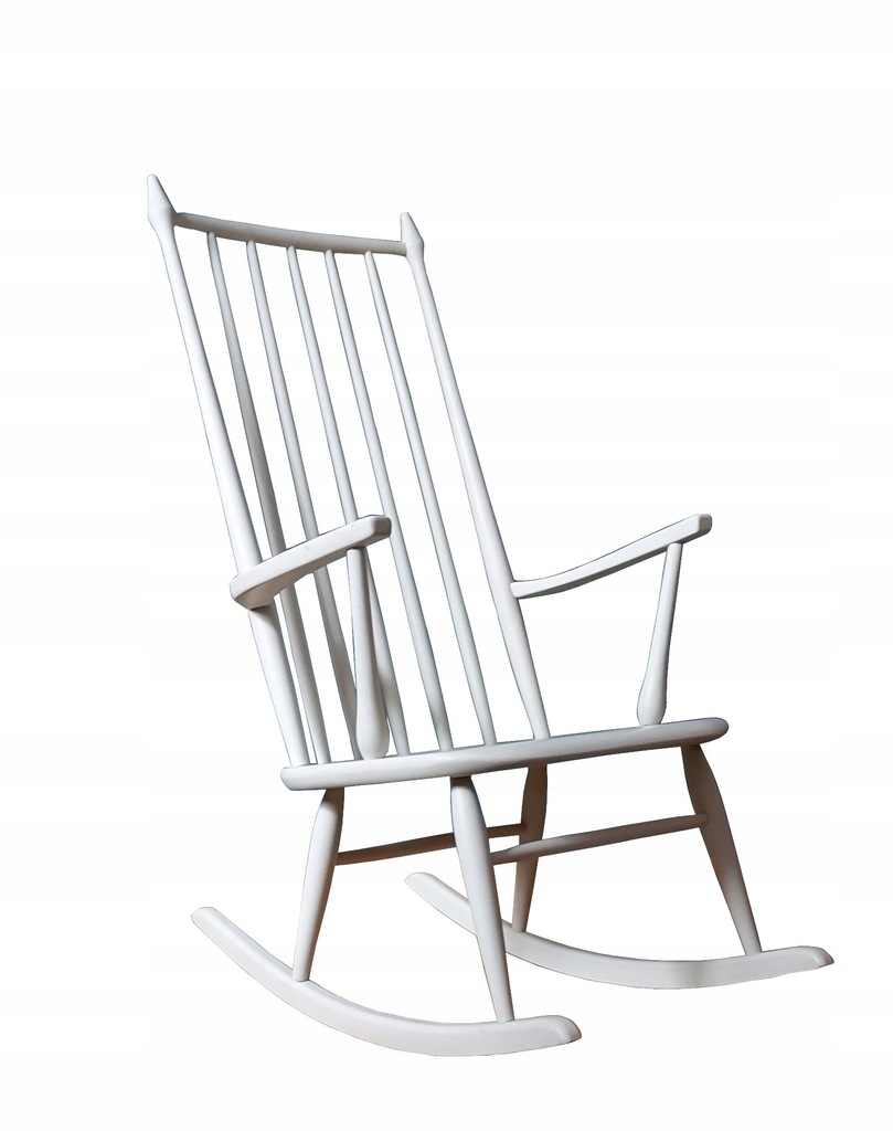 Bujany Skandynawski Fotel z Lat 50-60-tych